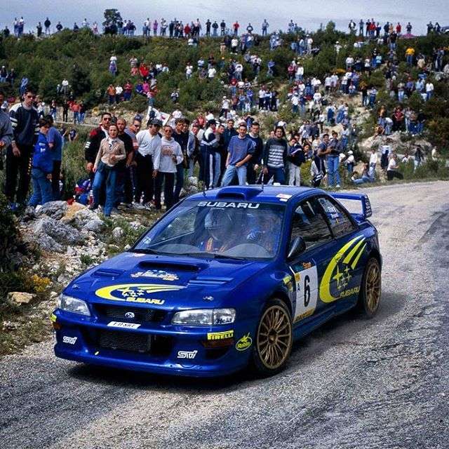 Кола Rally. онлайн пъзел