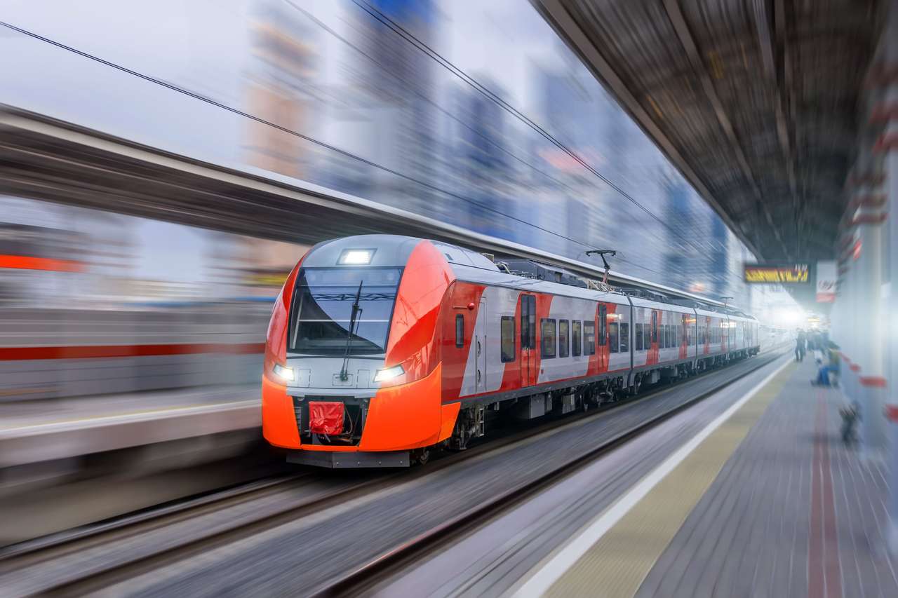 Τρένο υψηλής ταχύτητας παζλ online