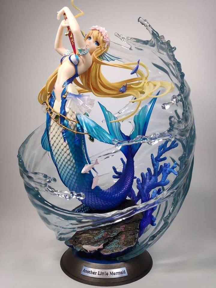 Figurina - Mermaid blu puzzle online
