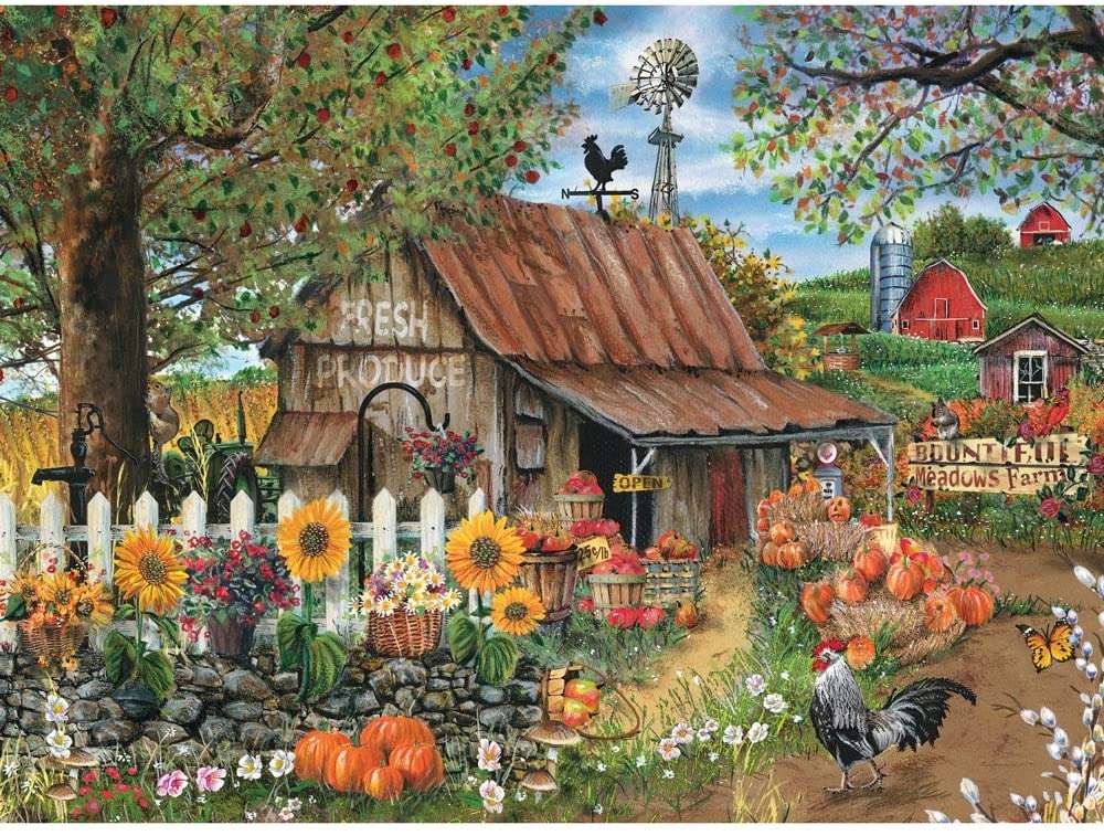 In the countryside in spring jigsaw puzzle online
