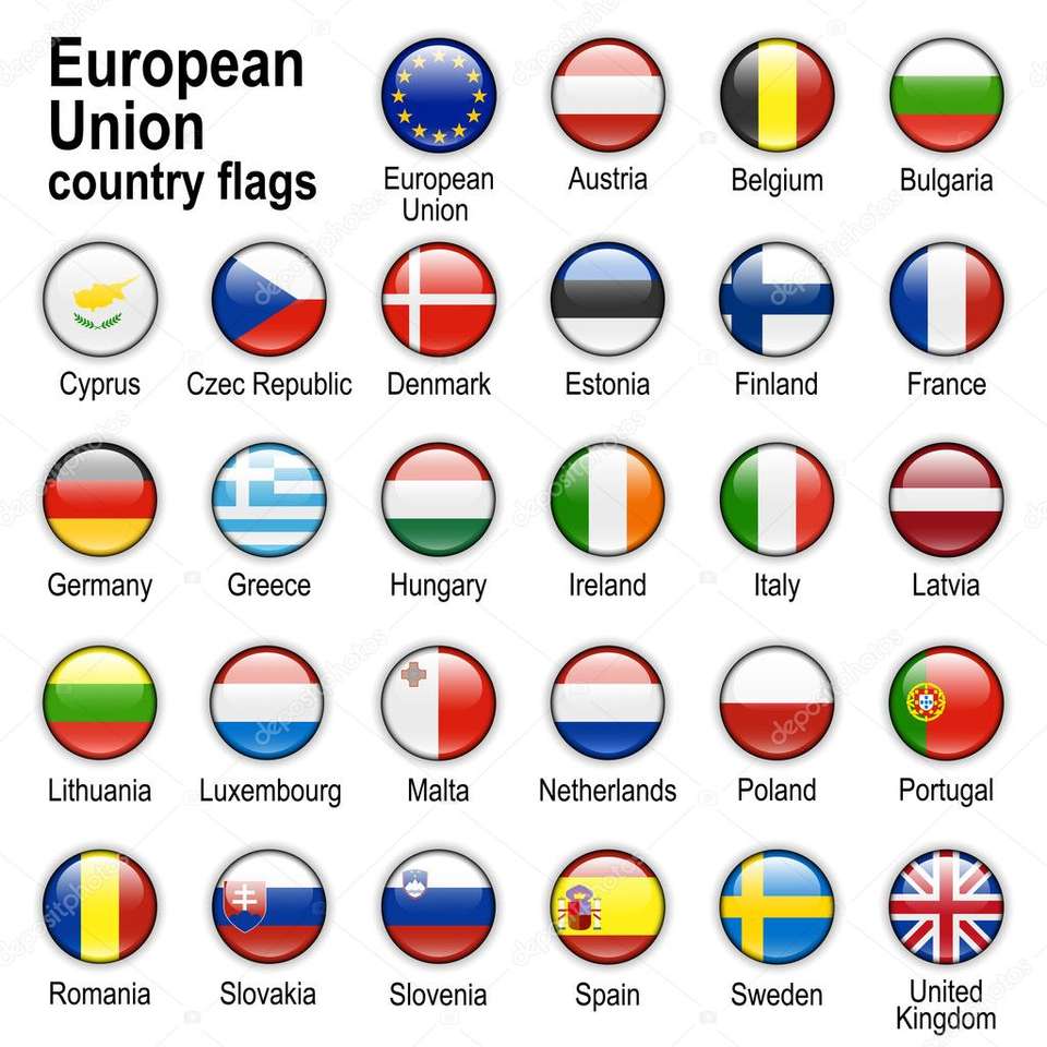 Флагове онлайн пъзел