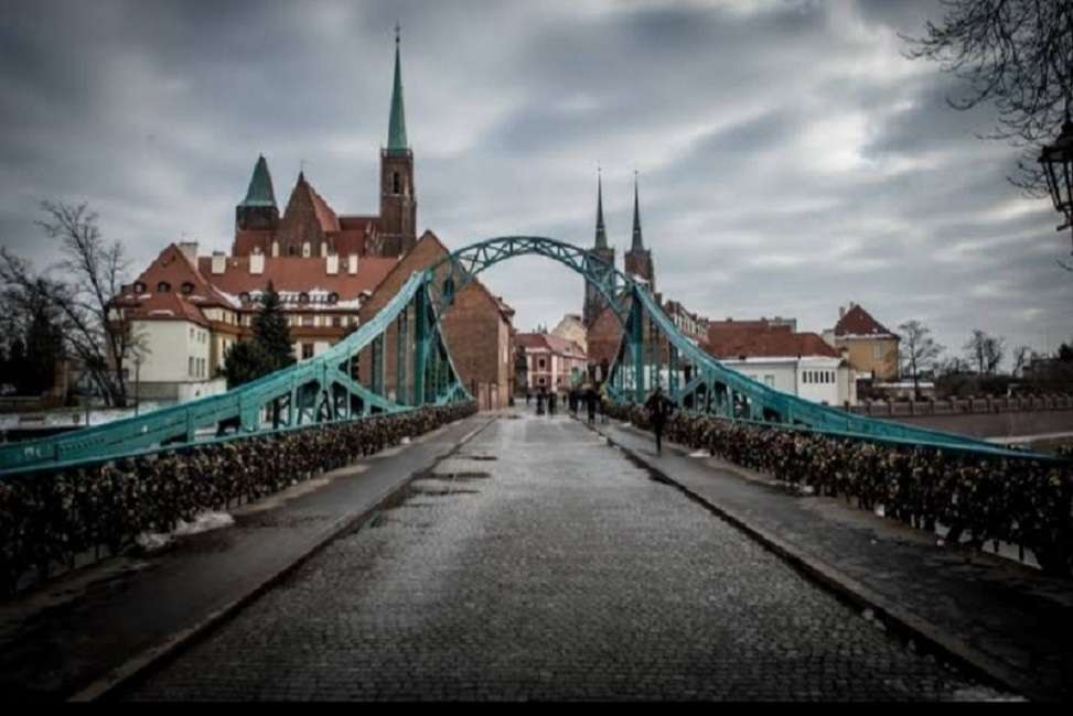 Pontes de wroclaw. quebra-cabeça