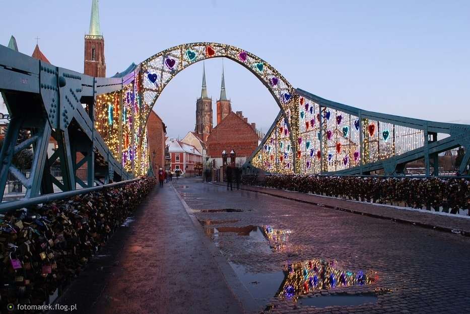 Wroclaw broar pussel på nätet