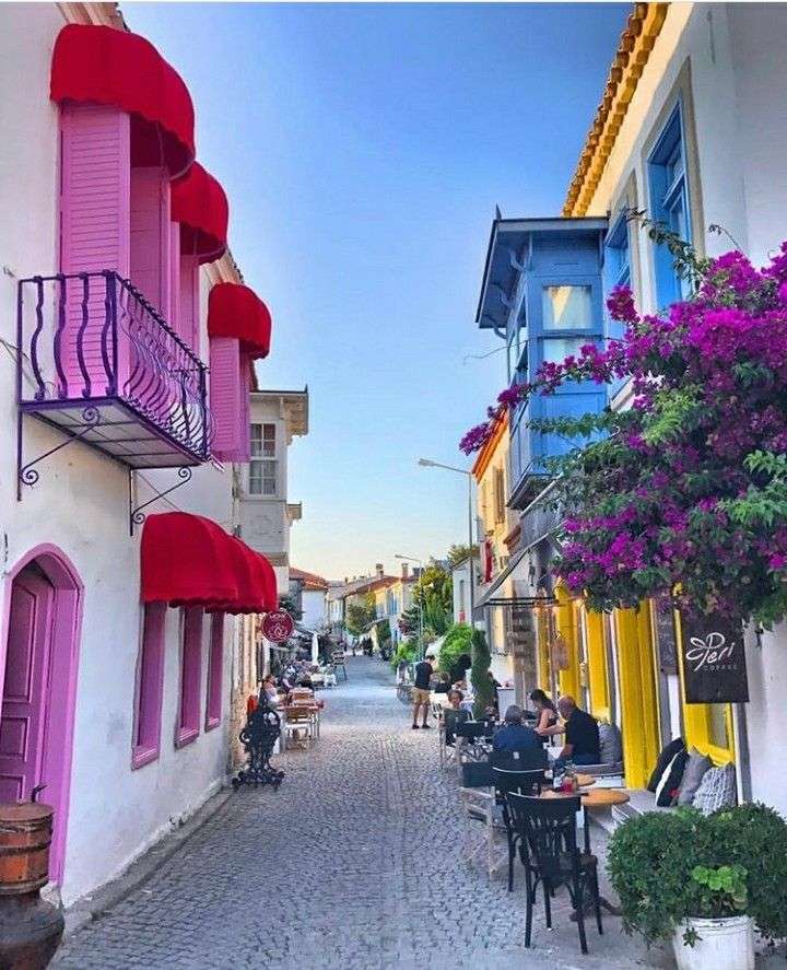 Цветни улици в Турция онлайн пъзел