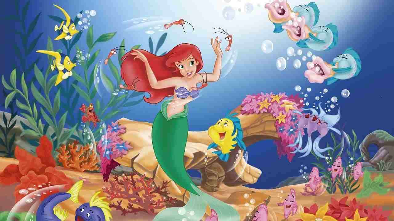 Die kleine Meerjungfrau Puzzlespiel online