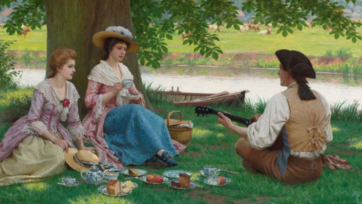 Piknik a folyón online puzzle