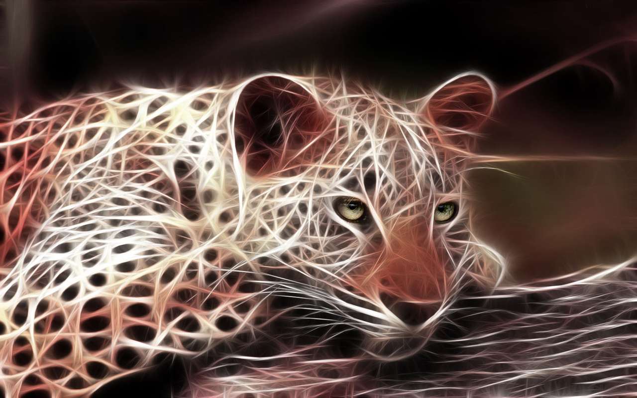 leopard skládačky online