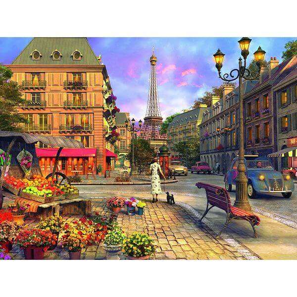 Vintage Paris Puzzlespiel online