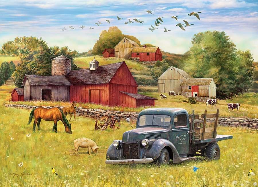 Countryside jigsaw puzzle online