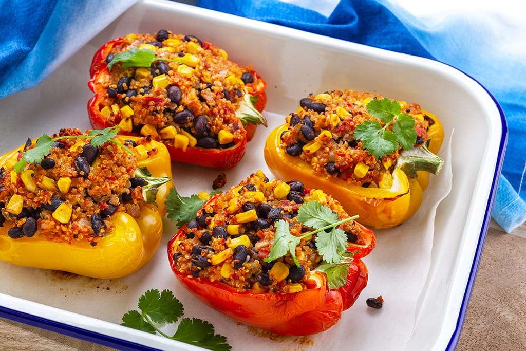 Baked peppers with stuffing online puzzle