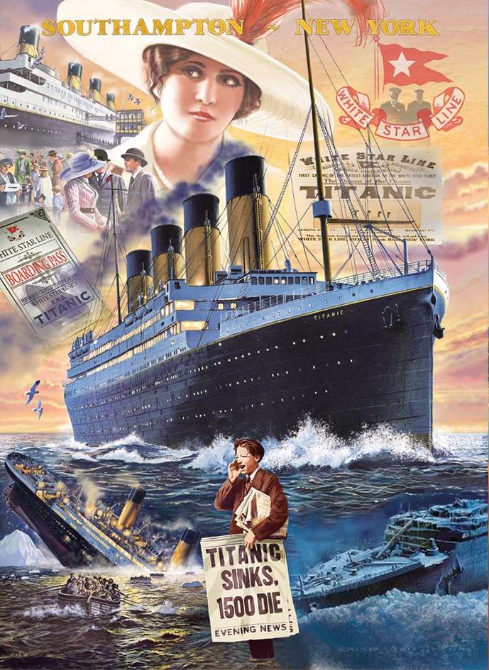 Титаник. онлайн-пазл