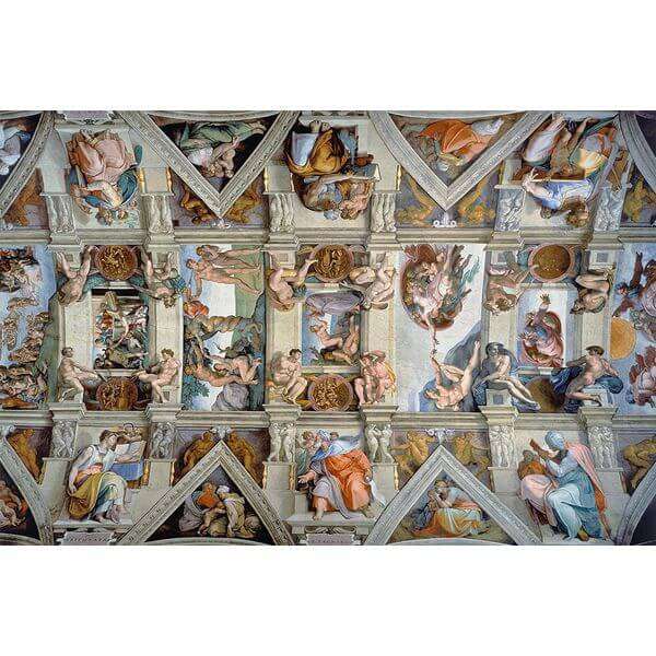 Soffitto della cappella sistina. puzzle online