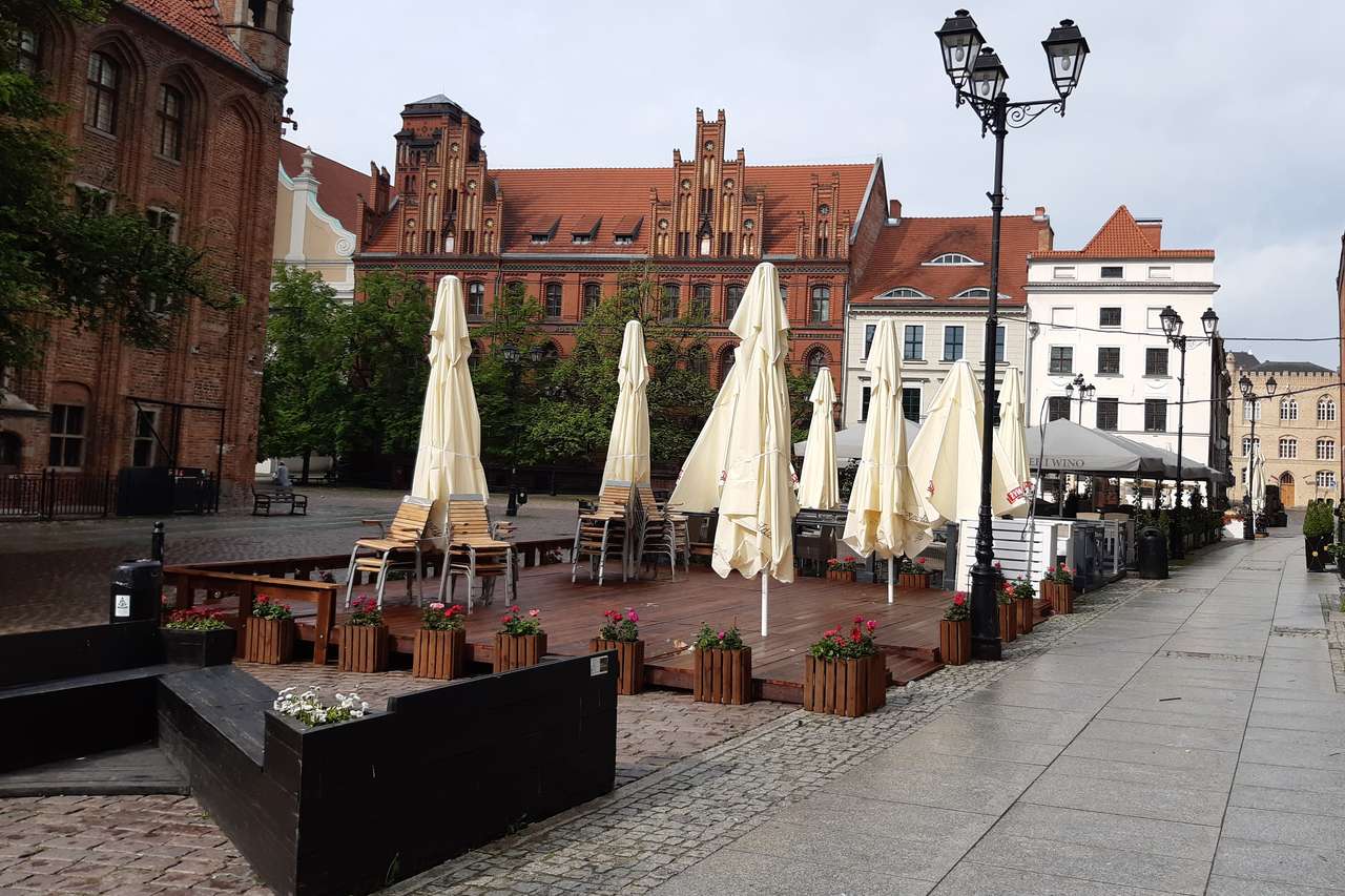 Toruń παλιά πόλη online παζλ