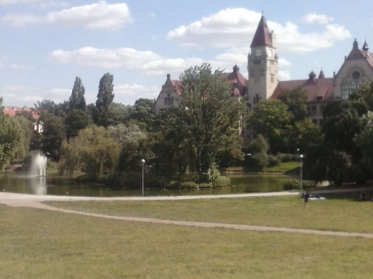 Вроцлавски паркове онлайн пъзел
