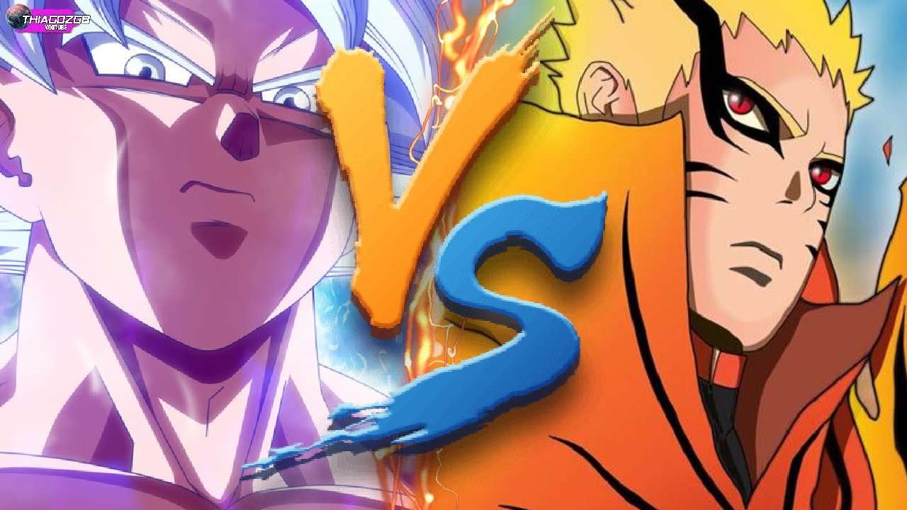 Naruto-Modus Bayron und Goku Ultra Instinkt Online-Puzzle