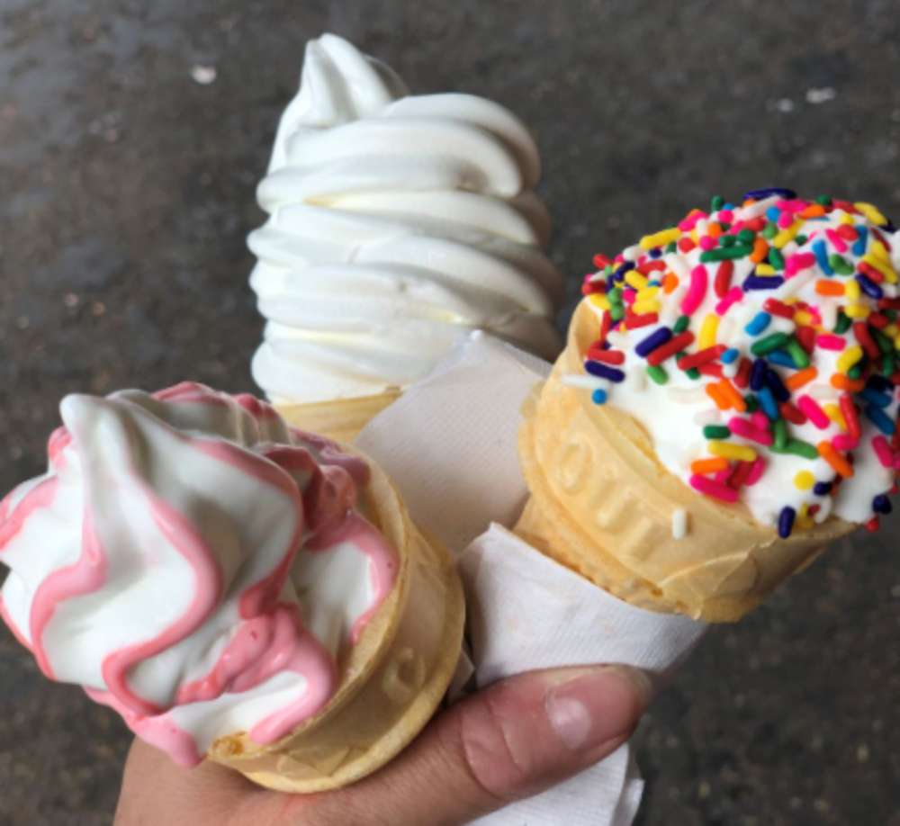 Меки сервирани сладоледи онлайн пъзел