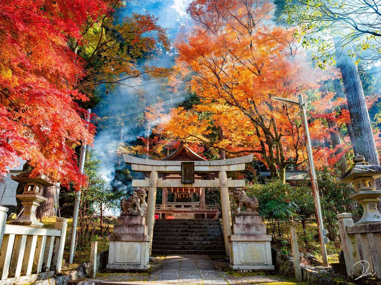 A beautiful image of Japan online puzzle