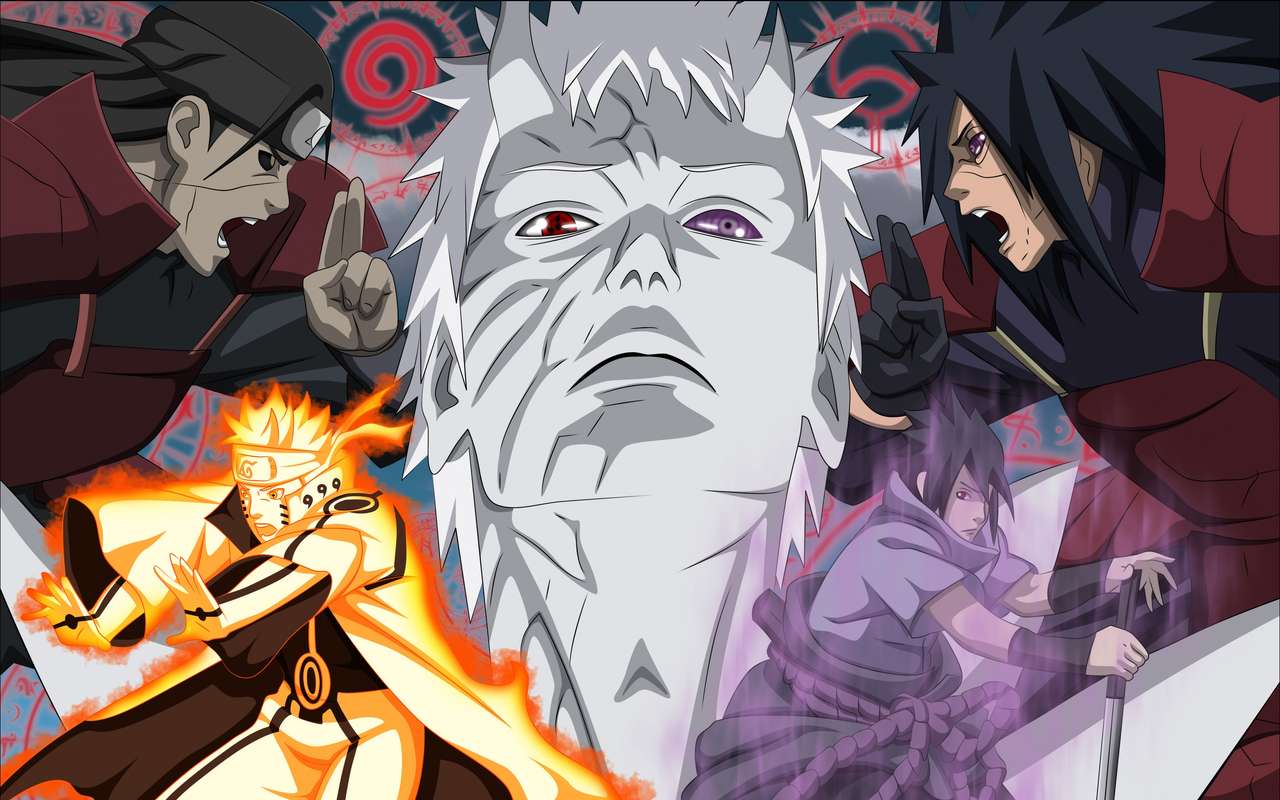 Compañía de Naruto rompecabezas en línea