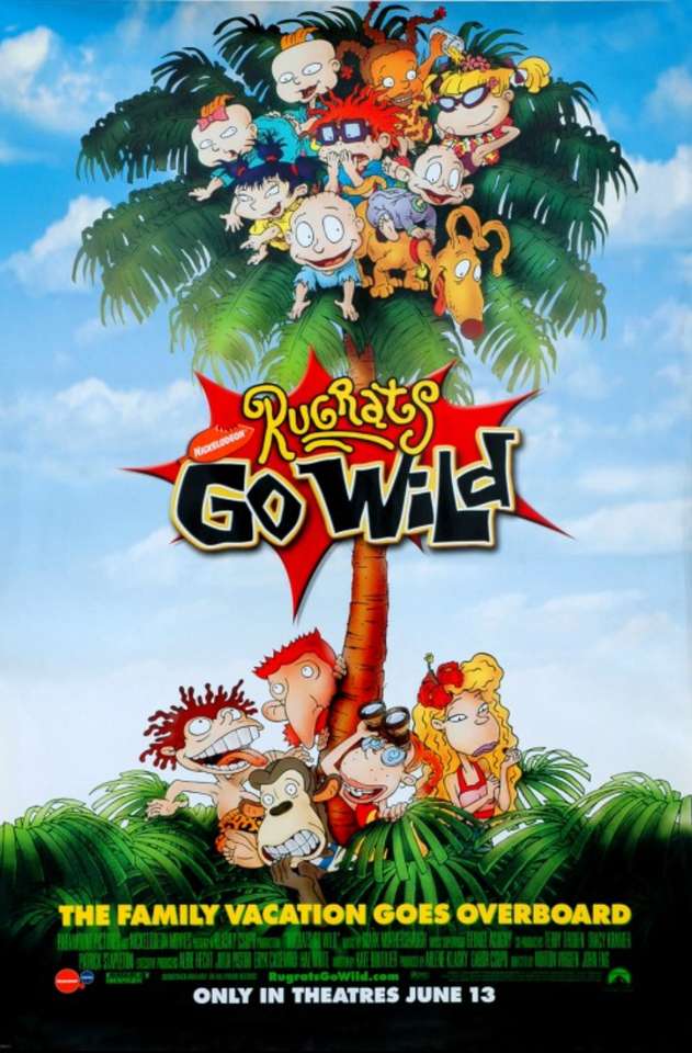 Rugrats Go Wild Movie Poster puzzle online
