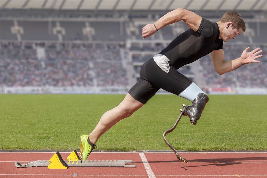 Deporte de personas con discapacidad rompecabezas en línea