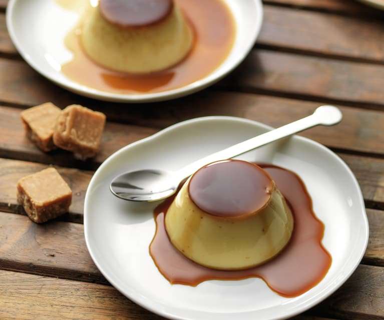 Flan with caramel sauce online puzzle
