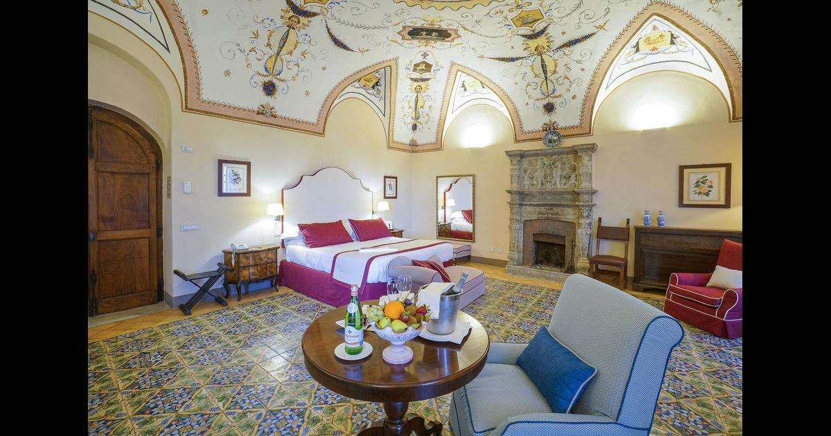 Rum i ett italienskt hotell pussel på nätet