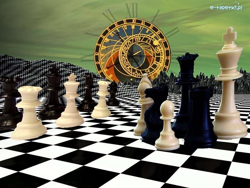 Graphic - Chessboard, Șah jigsaw puzzle online