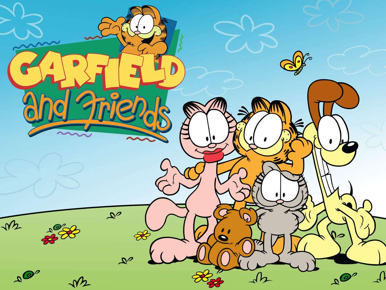 Garfield online puzzle