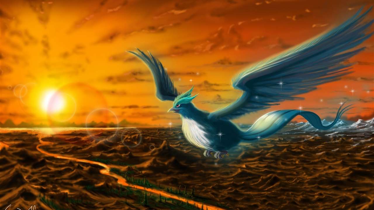 Pokemon: Articuno. pussel på nätet