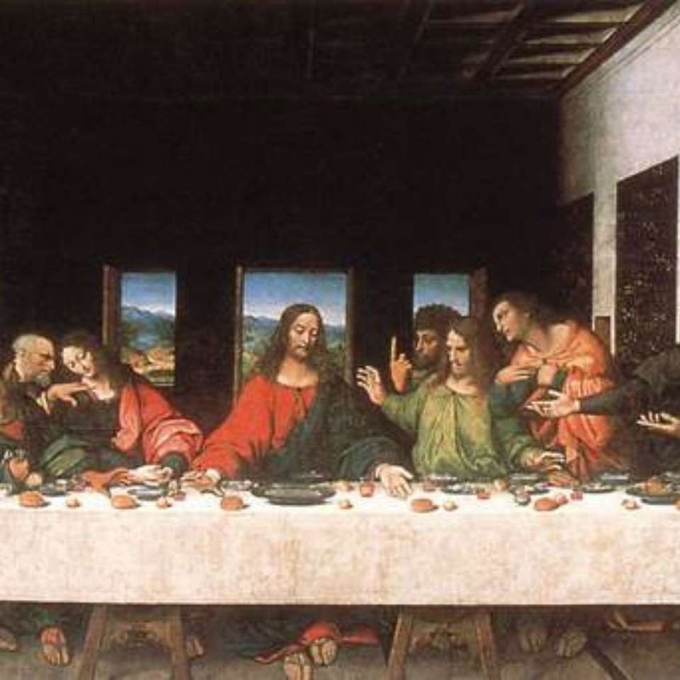 Konečná renesanční večeře skládačky online