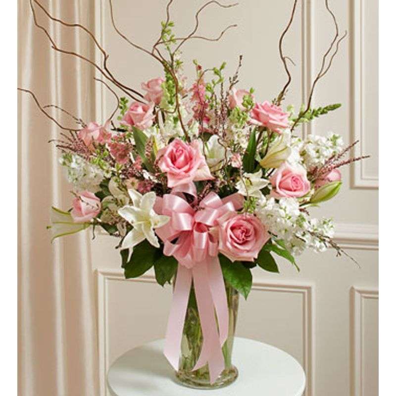 Harnais floral dans un vase puzzle en ligne