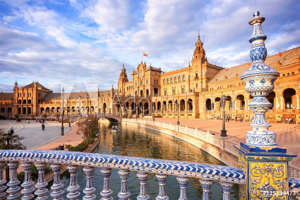Porcelánový most v Seville skládačky online