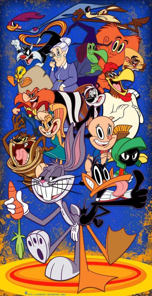 Looney Tunes Cartoon Pussel online