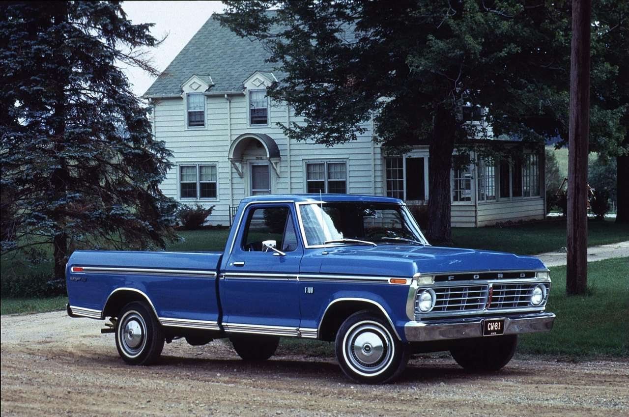 1973 camion Ford F-100, jigsaw puzzle online