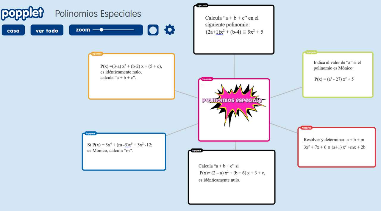 SPECIAL POLYNOMIALS online puzzle