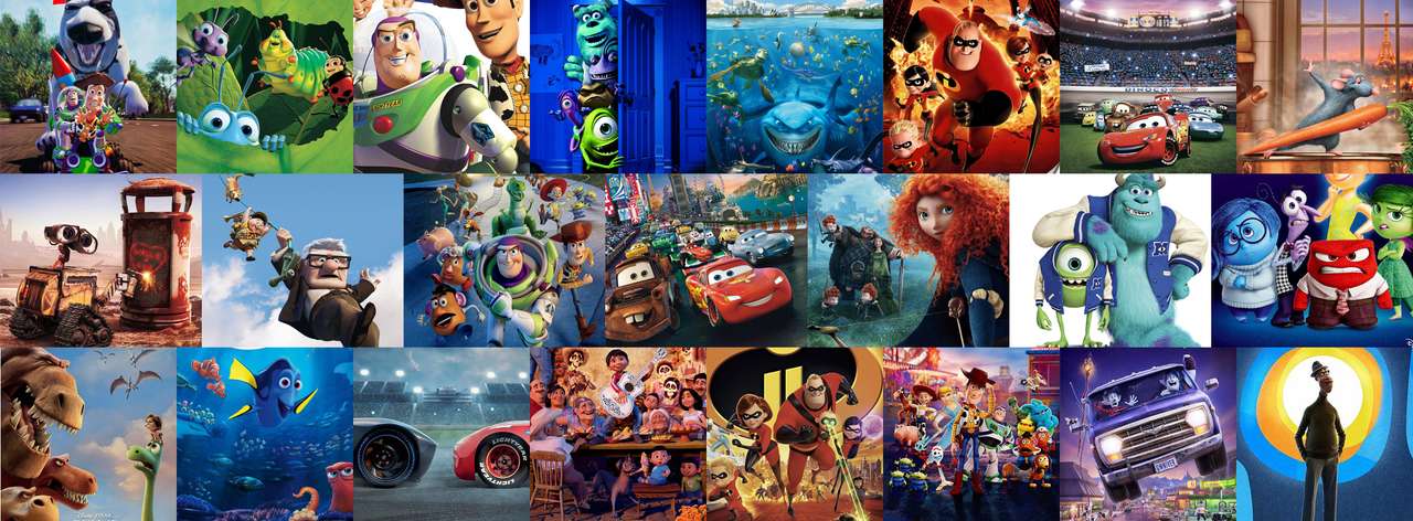 Disney Pixar online παζλ