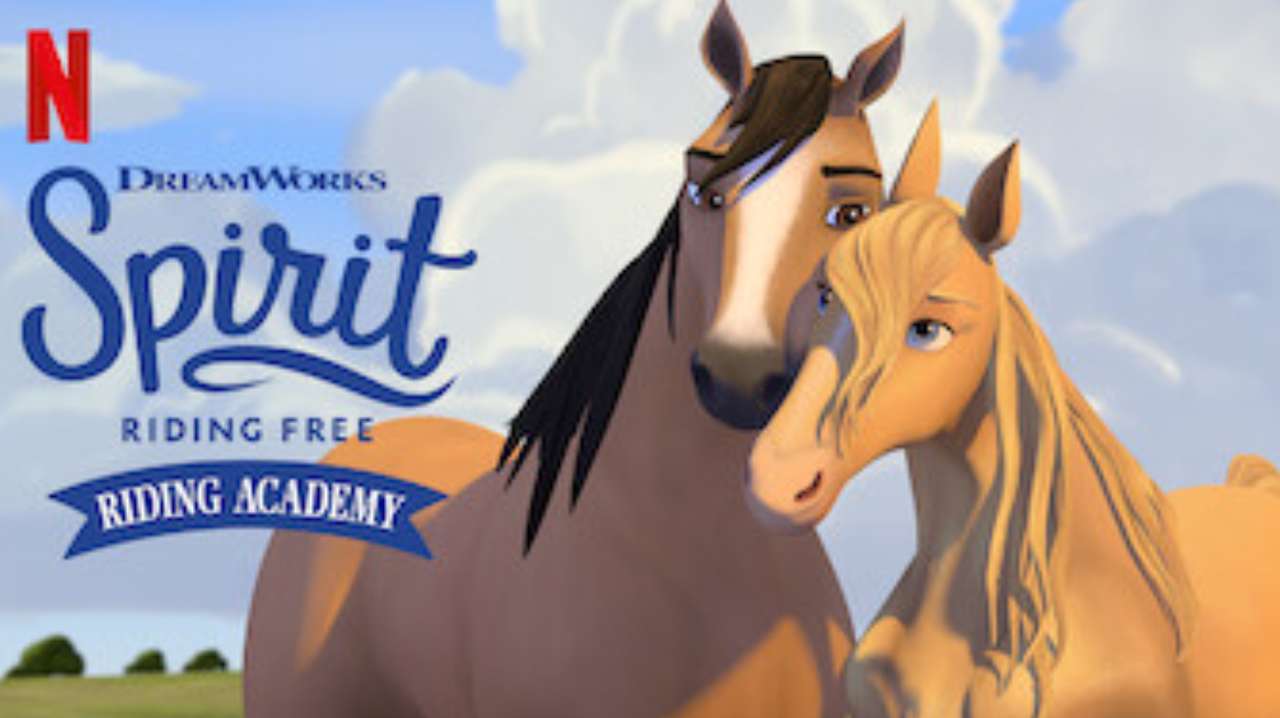 Spirit Montar gratis: Academia de equitación rompecabezas en línea