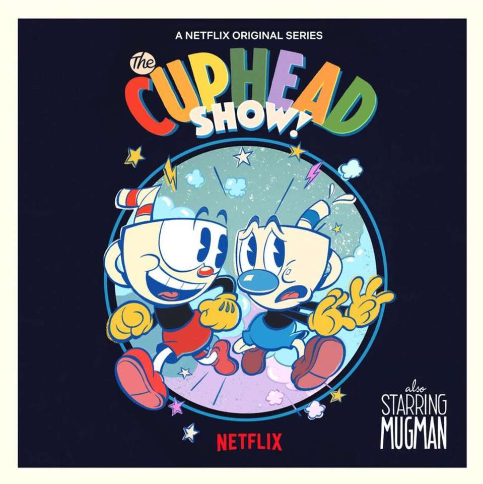 O poster do show cuphead quebra-cabeças online