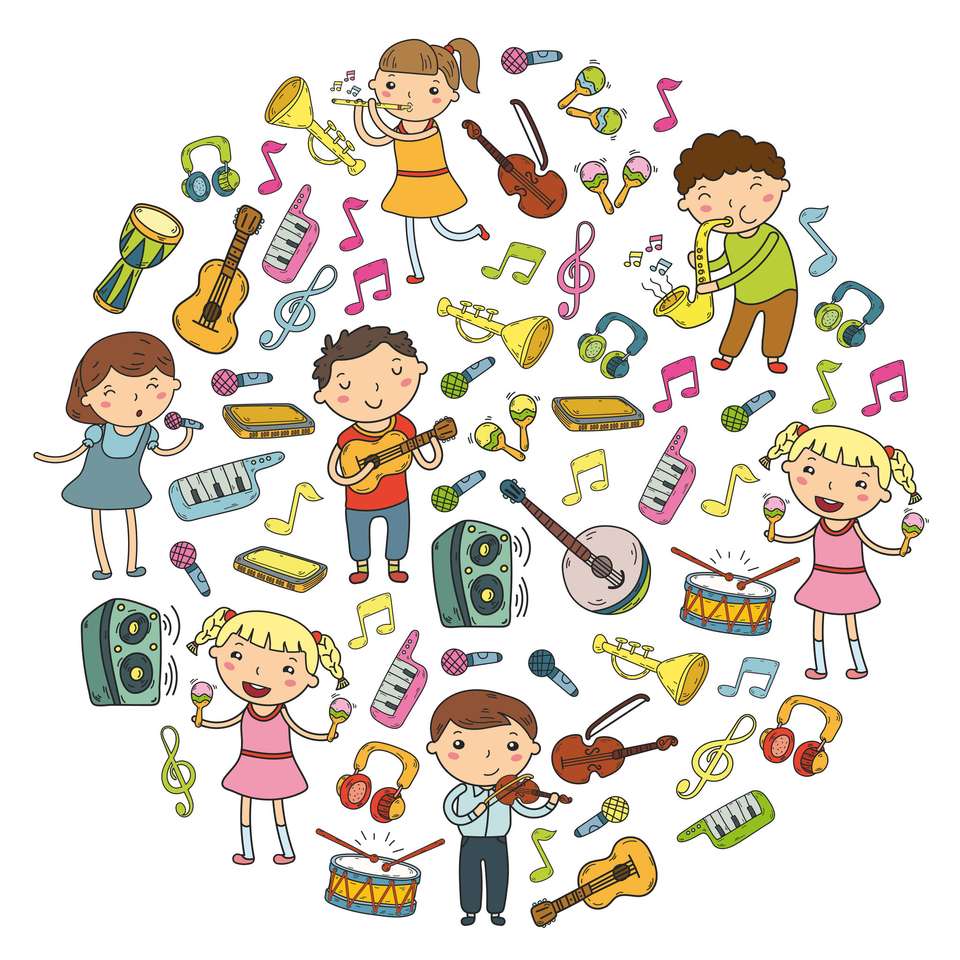 Muziekschool online puzzel