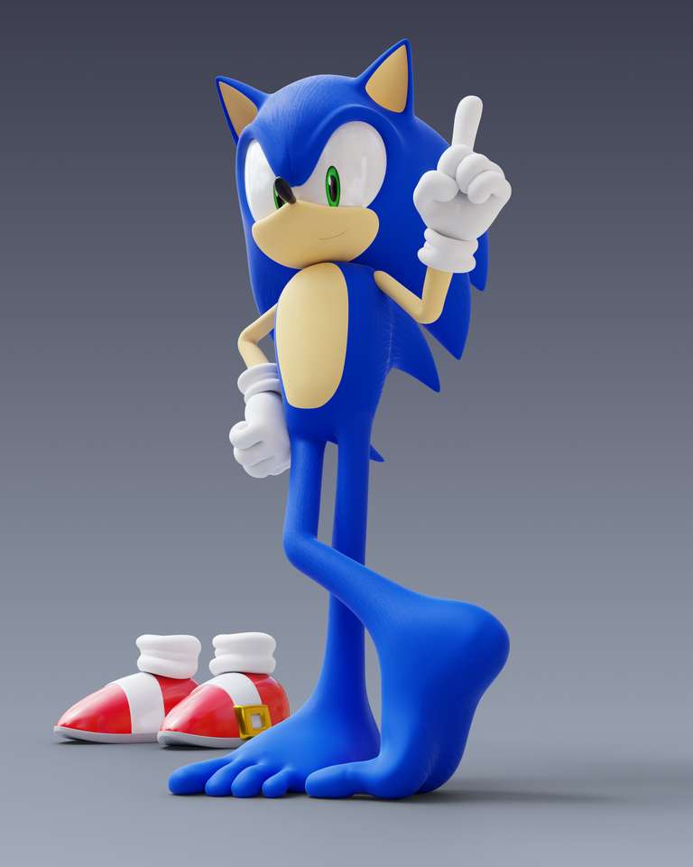 Toes Sonic rompecabezas en línea