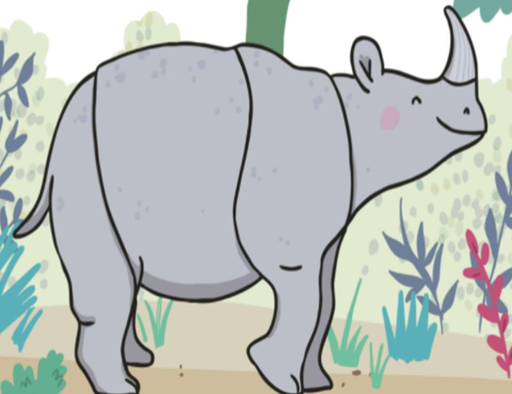 Rafe Rhino puzzle online