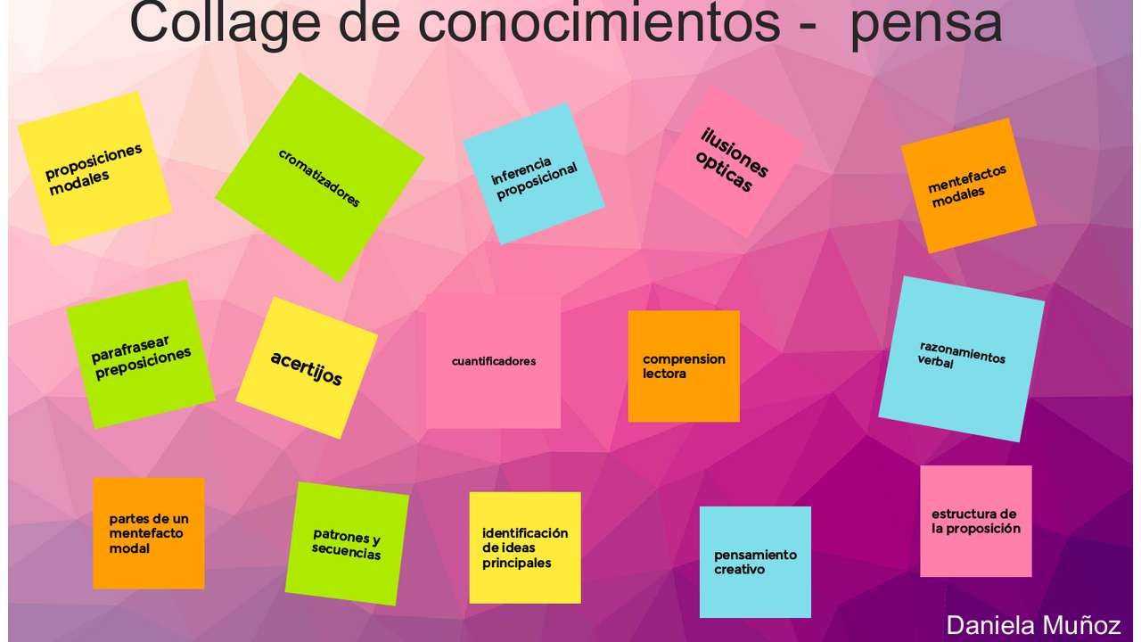 Collage van kennis-denkt-6e ad-Dani Muñoz legpuzzel online