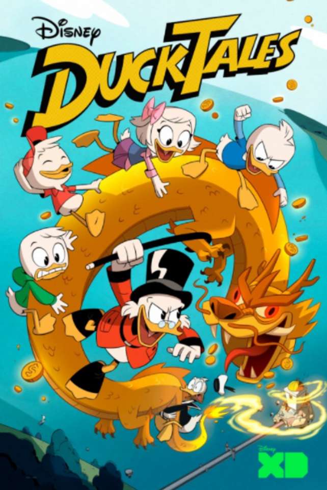 Ducktales 2017 Poster. Puzzlespiel online