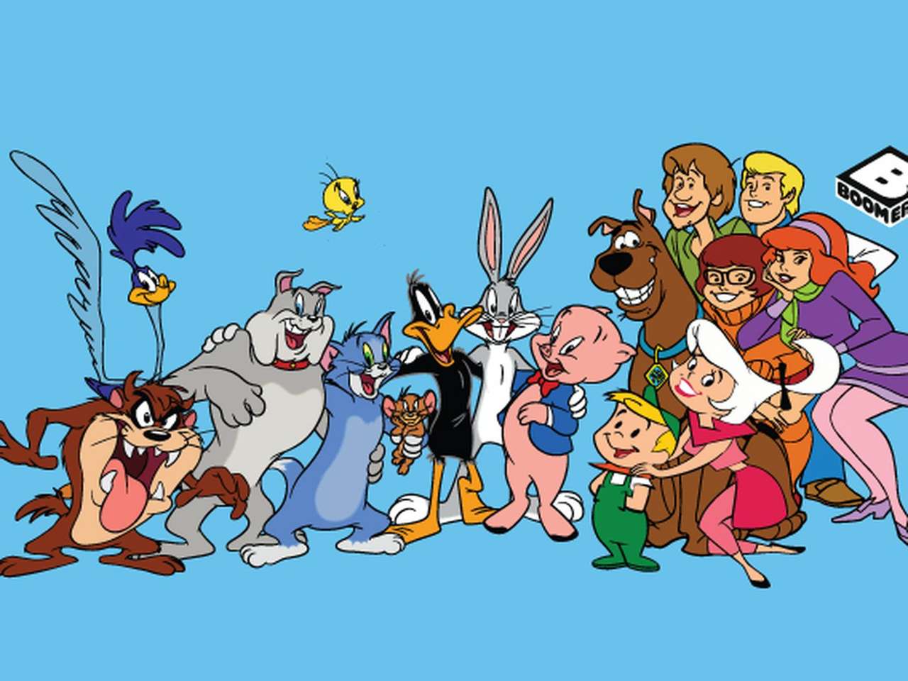 Looney Tunes Hanna Barbera rompecabezas en línea