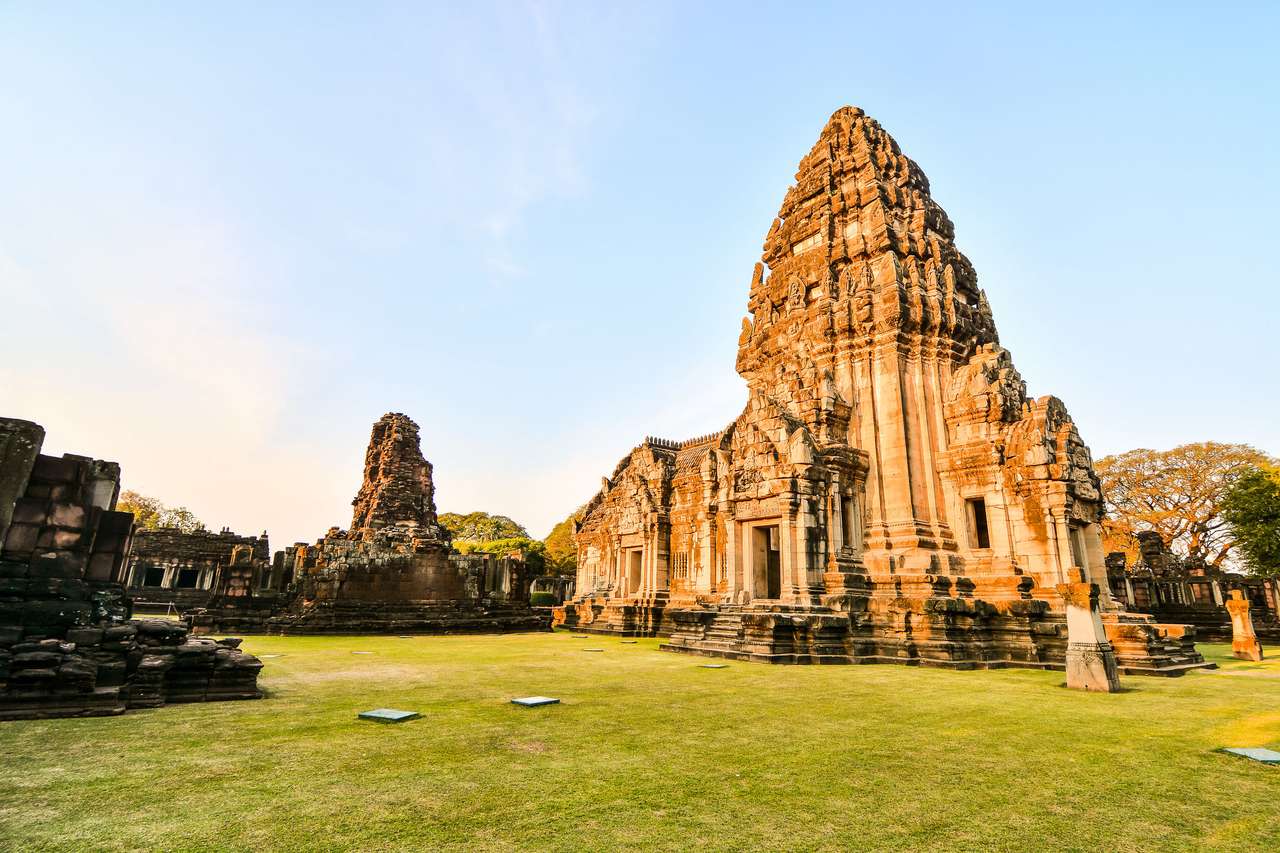 Ruinas tailandesas de Phimai rompecabezas en línea