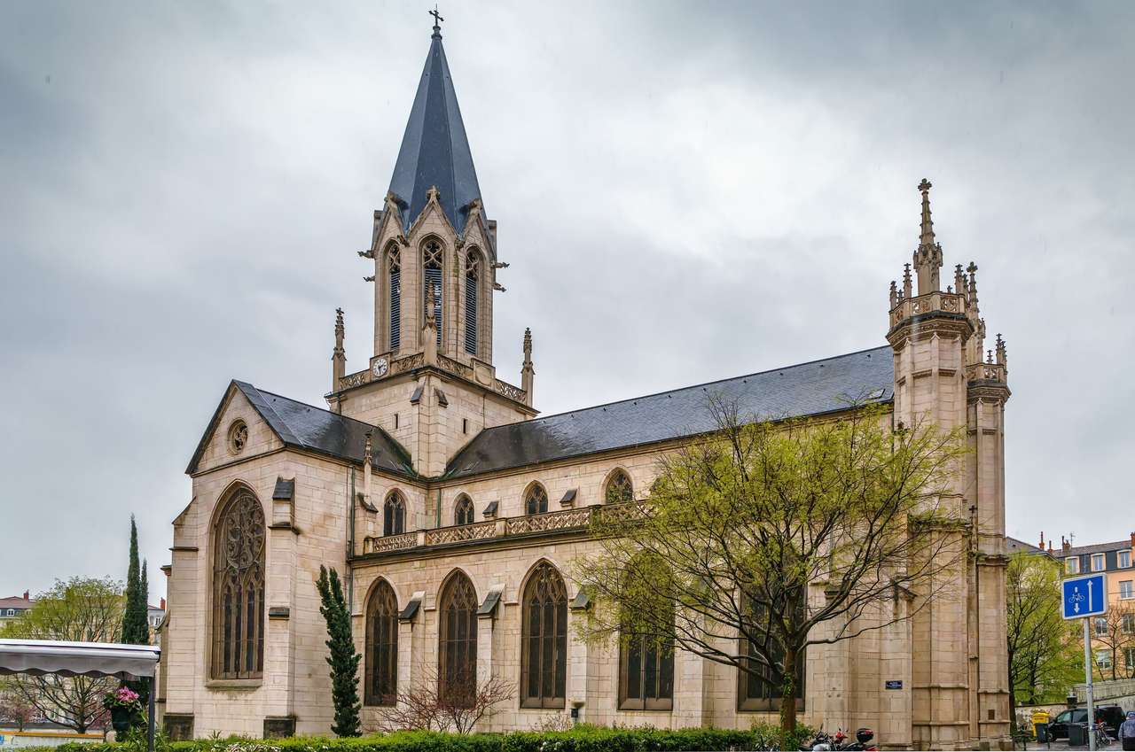 Eglise Saint-Georges (Kirche von St. George) Online-Puzzle