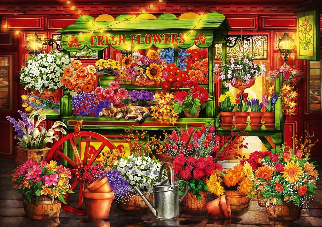 Florista quebra-cabeças online