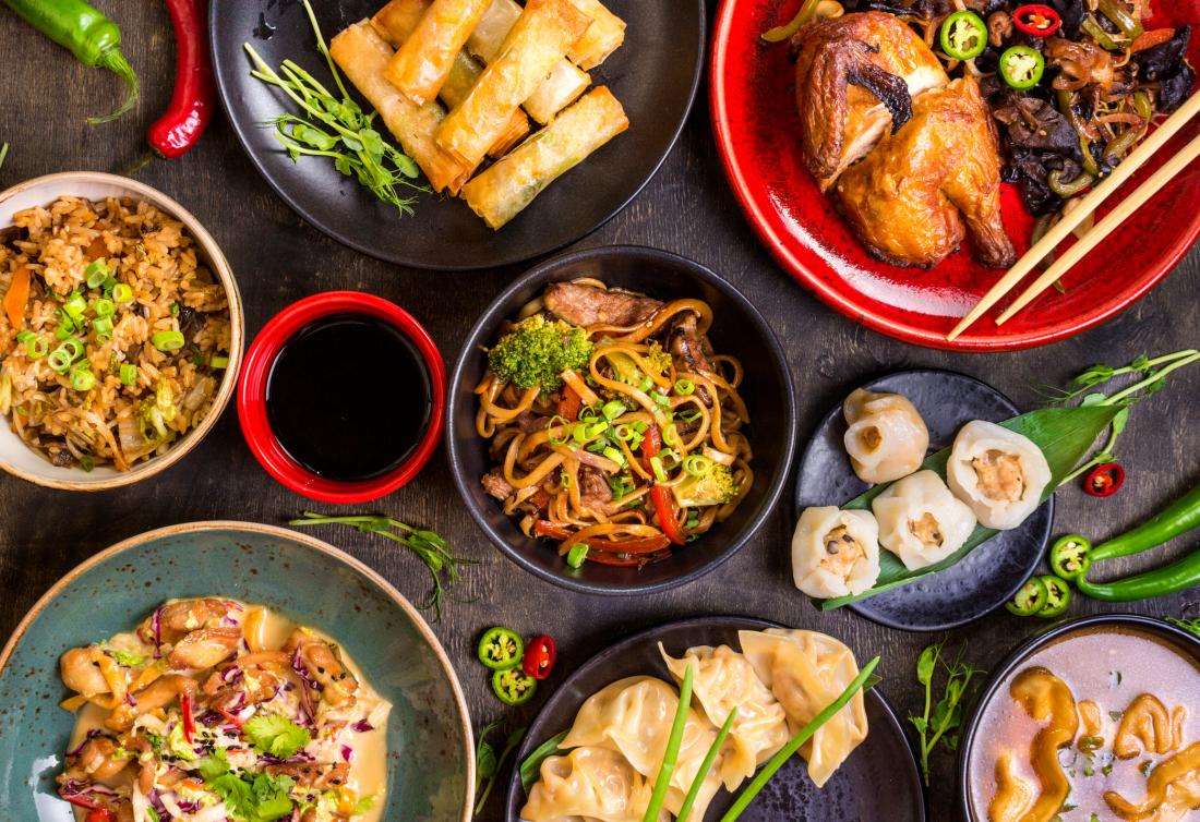 Chinese Food jigsaw puzzle online