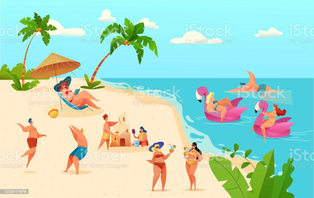 Beach and fun jigsaw puzzle online