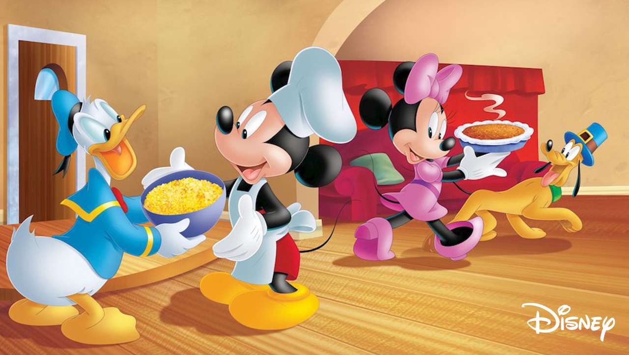 Disney Mickey Mouse. Online-Puzzle